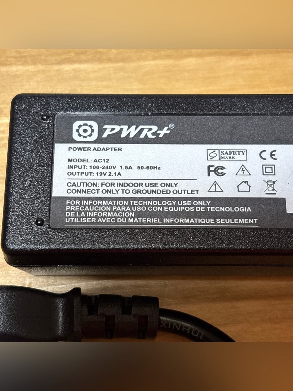 PWR+ Power Adapter Model AC-12